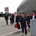 L'arrivo allo Juventus Stadium